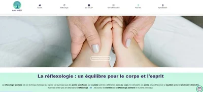 Aperçu du site Bahia Reflexologue
